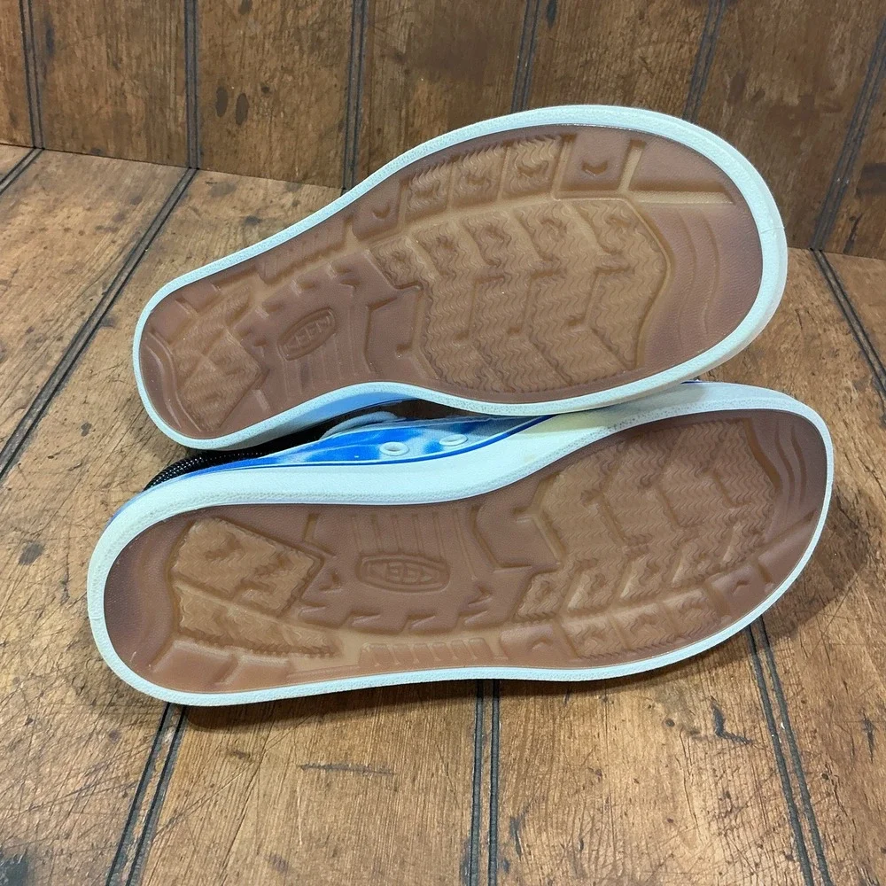 Keen Womens Elsa Lite Blue White Casual Fashion Sneakers Shoes Size 7 NEW